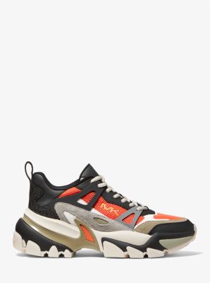 【Michael Kors】Nick Mixed-Media Trainer Nick Mixed-Media Trainer | Michael Kors [US]