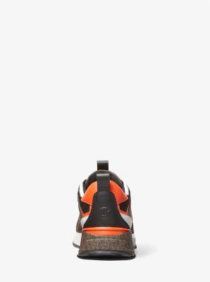【Michael Kors】Theo Leather and MeshTrainer Theo Leather and Mesh Trainer | Michael Kors [US]