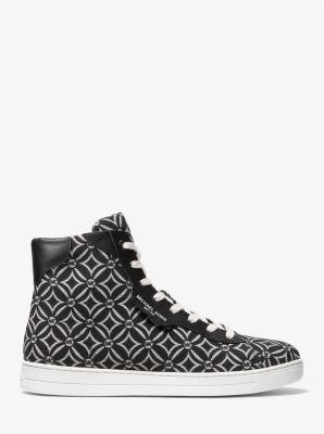 Keating Logo Jacquard High-Top Sneaker image number 1