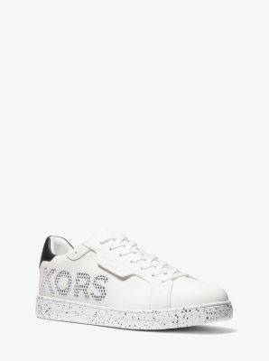 michael kors keating leather sneaker