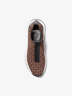 Miles Logo Jacquard Slip-On Sneaker