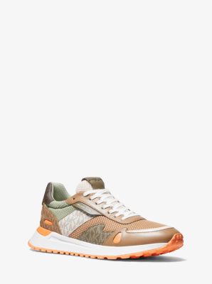 Sneaker Miles aus Mesh und Logostoff in Blockfarben