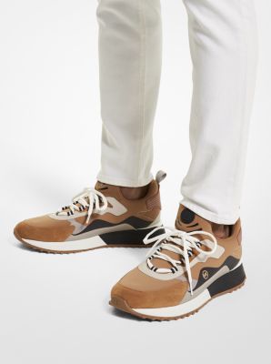 Theo Sport Mixed-Media Trainer | Michael Kors