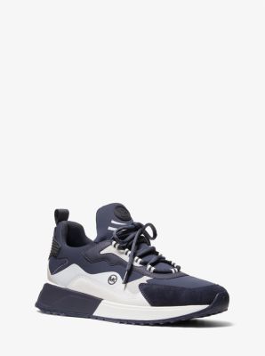 Theo Sport Mixed-Media Trainer | Michael Kors Canada