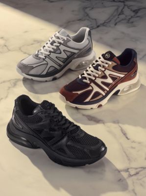 Kit Extreme Mesh and Faux Suede Trainer | Michael Kors