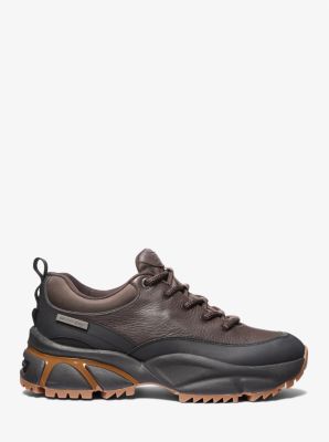 Logan Waterproof Leather Trainer image number 1