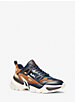 Nick Suede and Mesh Trainer image number 0