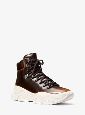 Atlas Burnished Leather Lace-Up Boot image number 0