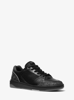 Rebel Empire Monogram and Leather Sneaker