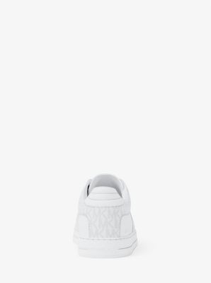 Brady Signature Logo and Leather Sneaker