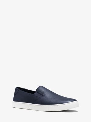 bowyer saffiano leather trim sneaker