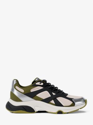 Sneaker Leo aus Materialmix