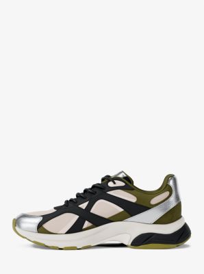 Sneaker Leo aus Materialmix