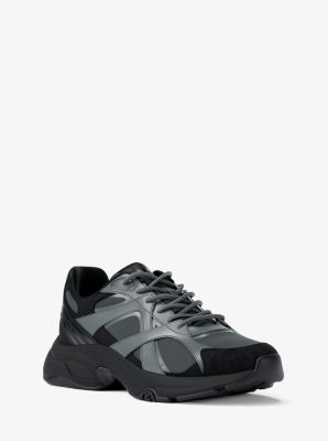 Sneaker Leo aus Materialmix