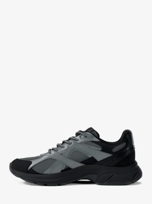 Sneaker Leo aus Materialmix