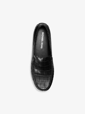 William Embossed-Leather Loafer