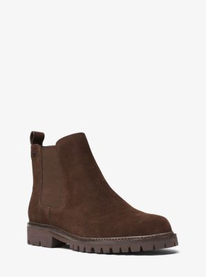 Hudson Suede Boot in CHOCOLATE | Michael Kors