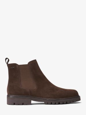 Hudson Suede Boot in CHOCOLATE | Michael Kors