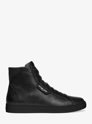 michael kors high top sneakers black