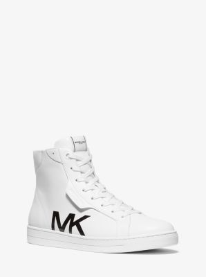 michael kors white high top sneakers