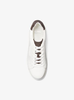 Keating Leather and Logo Sneaker