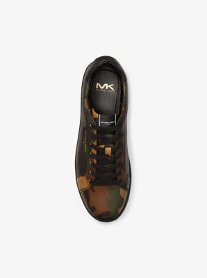 michael kors camo sneakers