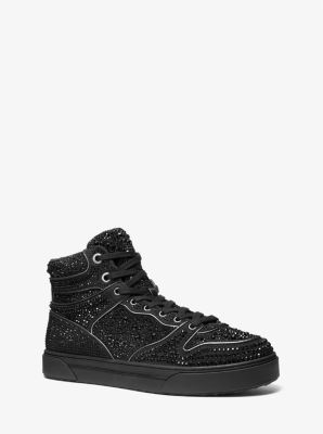 Barett Embellished Scuba High-Top Sneaker