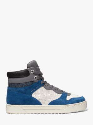 Barett Color-Block Leather High-Top Sneaker image number 1
