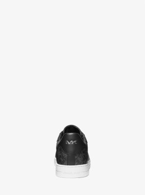 Keating Empire Signature Logo and Leather Sneaker | Michael Kors