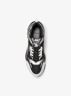 Sneaker Nick aus Leder und Mesh image number 3