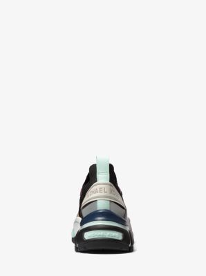 Lucas Knit and Leather Trainer