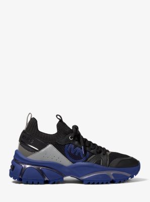 michael kors trainers mens blue