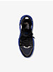 Lucas Knit and Rubberized Leather Trainer image number 3