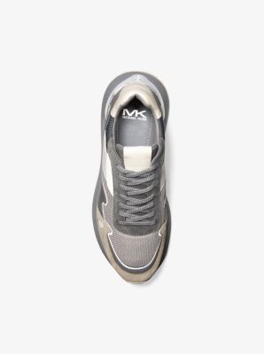 Sneaker Miles aus Mesh und Leder image number 3