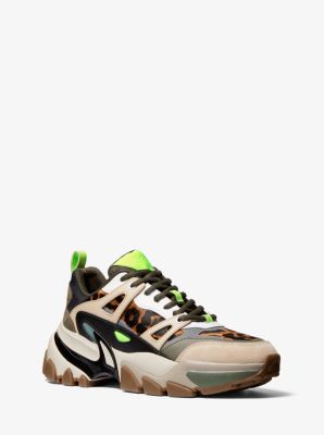 【Michael Kors】Nick Mixed-Media Trainer Nick Mixed-Media Trainer | Michael Kors [US]