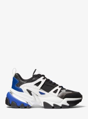 michael kors trainers mens blue