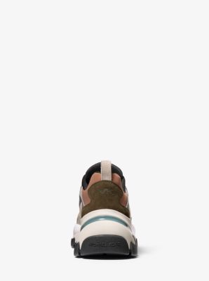 Nick Suede and Mesh Trainer