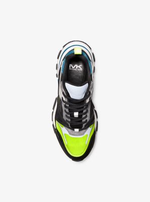 Espadrille Nick en cuir et en maille