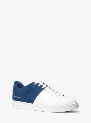 Two-Tone and Suede Sneaker | Michael Kors