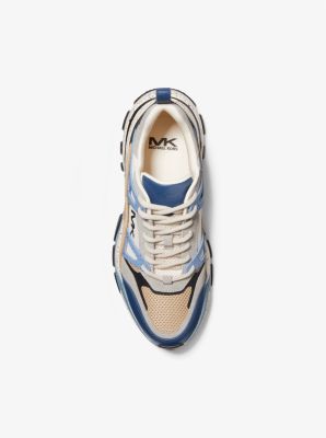 Michael kors best sale mixed media trainer