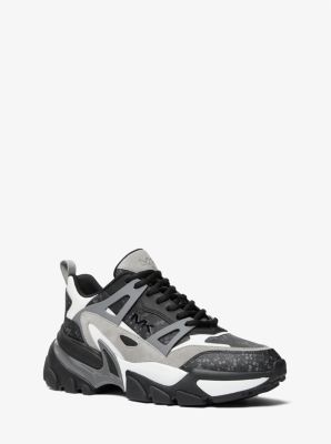 Michael kors tennis shoe mens sales grey