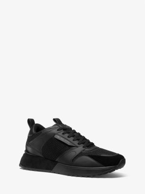 Theo Leather and Mesh Trainer | Michael Kors