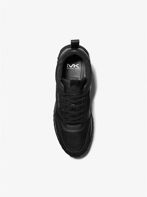 Theo Leather and Mesh Trainer image number 3