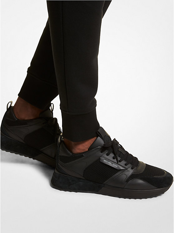Theo Leather and Mesh Trainer image number 4