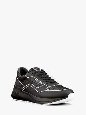 Sneaker Trevor aus Leder und Mesh image number 0