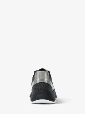 Sneaker Leo in materiale misto in NERO | Michael Kors