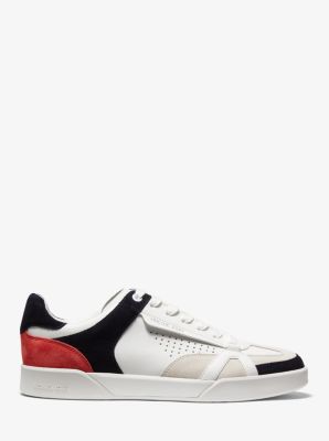 Adrian Color-Block Leather Sneaker