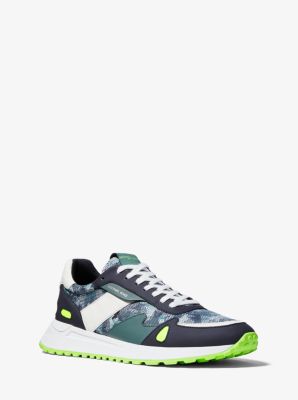 michael kors trainers mens green