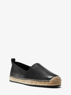 Michael kors 2024 leather espadrilles