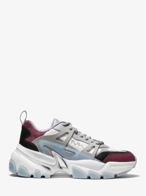 【Michael Kors】Nick Mixed-Media Trainer Michael Kors 'Nick Mixed-Media Trainer' • Size 11.5 | eBay